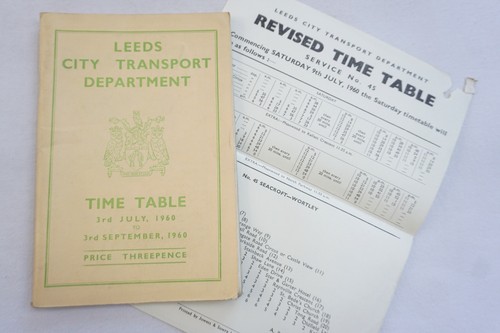 July 1960 leeds - july, transport