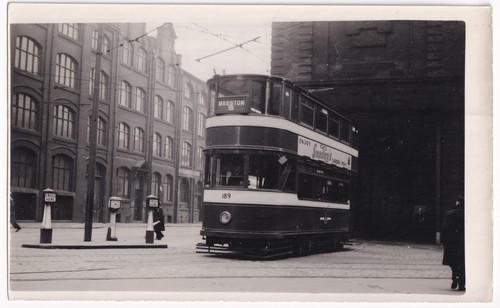 Leeds city transport tram 189 - transport,