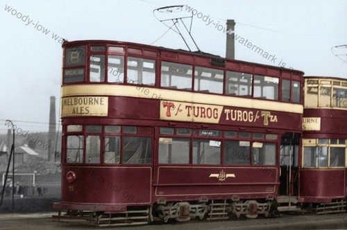 Zc045 leeds tram print - zc045,