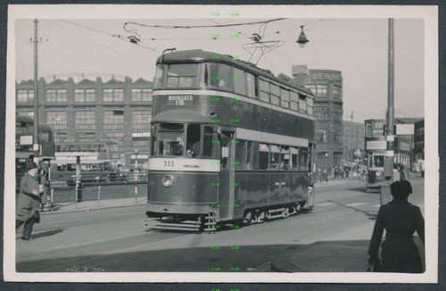 Leeds tram photograph 555 - photograph,