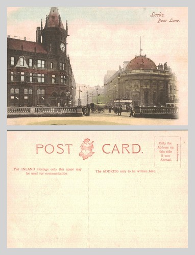 Vintage postcard leeds boar - postcard,