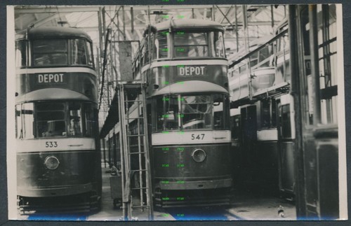 Photograph leeds trams 533 - photograph,