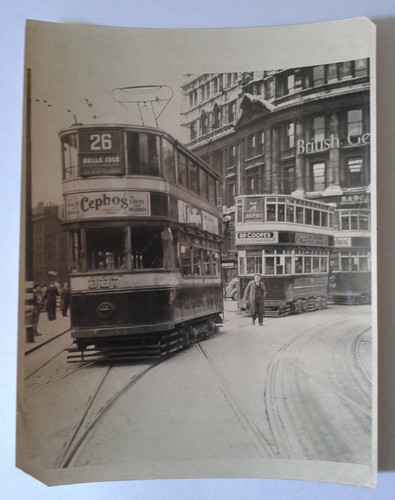 Leeds trams press - trams,