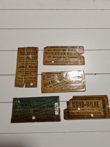 1900 tram tickets - tram, leeds